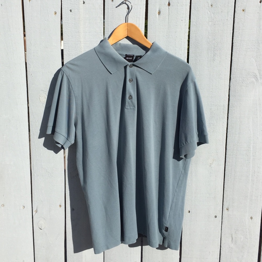 HUGO BOSS Pima Cotton 3 Button Polo Size XL